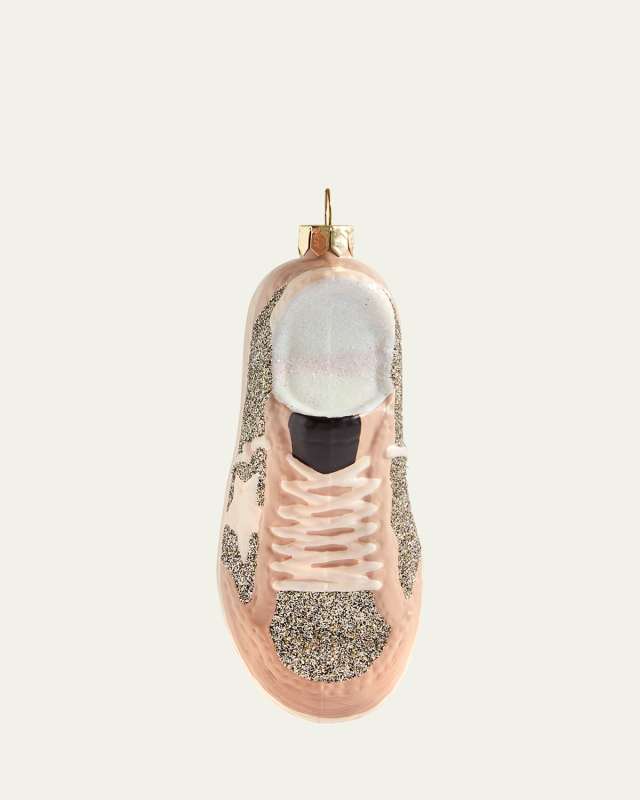 Luxe Star Sneaker Silver Ornament